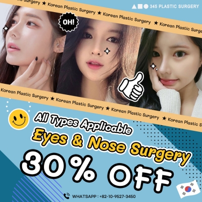 Eye & Nose surgery 30% off for all types of surgeries