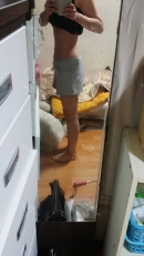 you can see the result~! I'm happy with this result as my didnt have burdensome to wear short skirt. lol